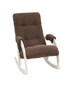 Кресло качалка verona коричневый 60x87x103 см Комфорт