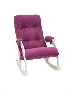 Кресло качалка verona розовый 60x87x103 см Комфорт