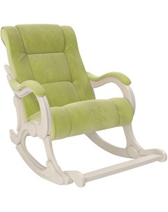 Кресло качалка mango зеленый 69x96x138 см Комфорт