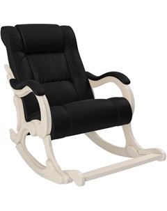 Кресло качалка mango черный 69x96x138 см Milli