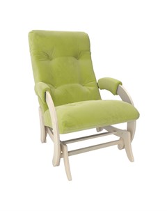 Кресло качалка глайдер montana зеленый 60x96x89 см Комфорт
