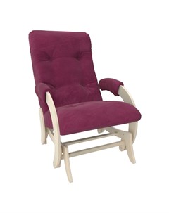 Кресло качалка глайдер montana красный 60x96x89 см Комфорт