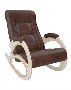 Кресло качалка california коричневый 60x89x104 см Комфорт
