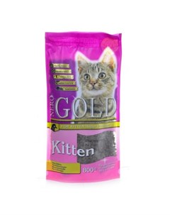 Kitten Chicken сухой корм для котят с чувствительным пищеварением с курицей 800 г Nero gold
