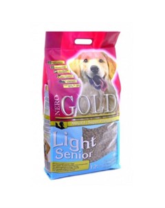 Senior Light сухой корм для пожилых собак с индейкой и рисом 12 кг Nero gold