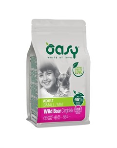 Adult Small Mini Wild Boar полнорационный монобелковый сухой корм для взрослых собак мелких пород ст Oasy