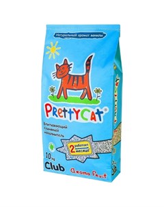 PrettyCat Aroma Fruit Наполнитель впитывающий для кошачьих туалетов 10 кг Prettycat