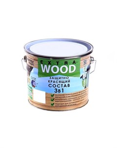 Защитно красящий состав 3в1 Profi Wood Extra орех 3 л Farbitex