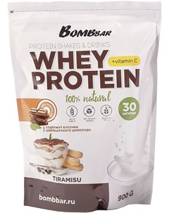 Сывороточный протеин вкус Тирамису 900 г Bombbar