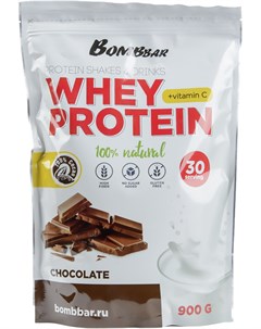 Сывороточный протеин вкус Шоколад 900 г Bombbar