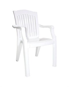 Кресло Премиум полипропиленовое белое Без бренда