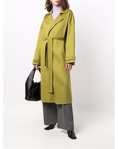 Кашемировое пальто с поясом Numerootto