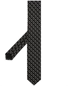 Шелковый галстук с принтом Giorgio armani