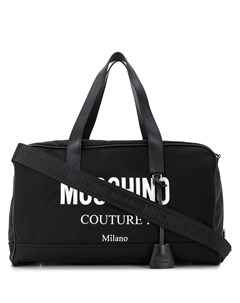 Дорожная сумка с логотипом Moschino