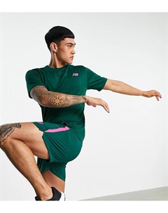 Зеленая футболка с коротким рукавом Running Accelerate эксклюзивно для ASOS New balance