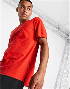 Красная футболка Nike Yoga Dri FIT Nike training