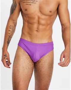 Ярко фиолетовые плавки Asos design