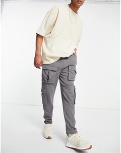 Джоггеры узкого кроя с карманами в утилитарном стиле Asos 4505