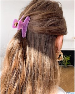 Фиолетовая заколка для волос & other stories