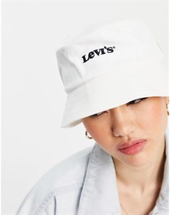 Белая панама с логотипом Levi's®