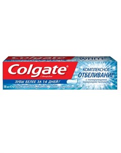 Колгейт Зубная паста Комплексная отбеливающая 100мл Colgate