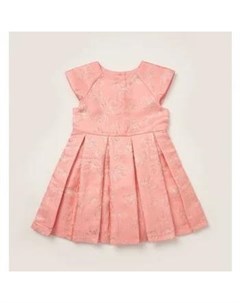 Платье жаккардовое Цветы розовый Mothercare
