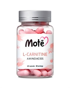 Л карнитин 1120 мг 60 капсул Mote