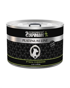 Platinum Line для взрослых собак с рубцом в желе 525 гр х 6 шт Четвероногий гурман