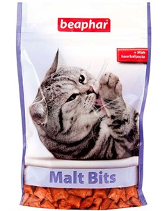 Лакомство Malt bits Light для кошек подушечки 150 гр Beaphar