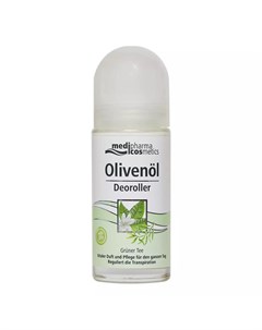 Дезодорант роликовый Зеленый чай 50 мл Olivenol Medipharma cosmetics