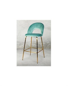 Барный стул l green голубой 45x108x52 см Desondo