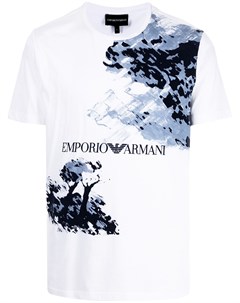 Футболка с логотипом Emporio armani