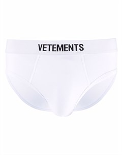 Трусы брифы с логотипом Vetements