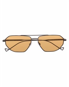 Затемненные солнцезащитные очки авиаторы Emporio armani