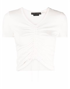 Блузка с короткими рукавами и сборками Alice+olivia