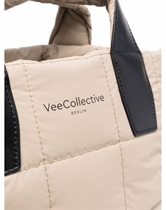 Стеганая сумка тоут с логотипом Veecollective