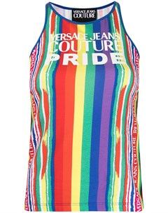 Топ с принтом Pride Project Versace jeans couture