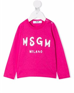 Толстовка с логотипом Msgm kids