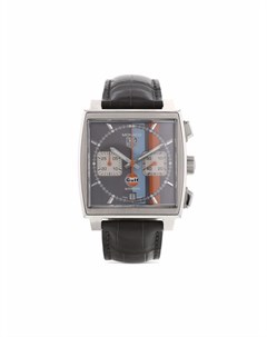 Наручные часы Monaco pre owned 39 мм 2000 го года Tag heuer