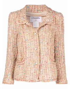 Твидовый пиджак 2004 го года Chanel pre-owned