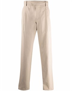 Прямые брюки с эластичным поясом Dunhill