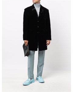 Однобортное пальто 1990 х годов Versace pre-owned