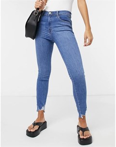Синие джинсы до щиколотки с очень завышенной талией Leenah J brand