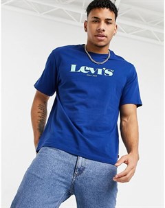 Темно синяя свободная футболка с логотипом Modern Vintage Levi's®