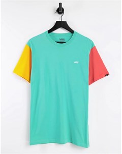 Разноцветная футболка Opposite Vans