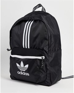 Черный рюкзак с тремя полосками adicolor Adidas originals