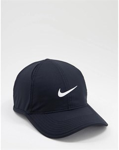 Черная кепка с регулируемым ремешком Featherlite Nike