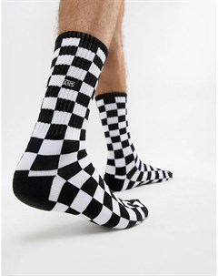 Черно белые носки Checkerboard II Vans