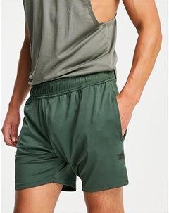Спортивные шорты цвета хаки средней длины Threadbare Active Threadbare fitness
