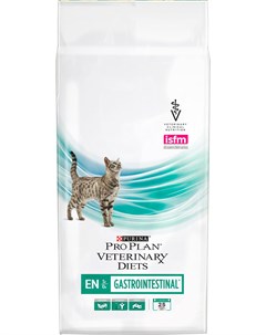 Veterinary Diets En St ox Gastrointestinal для кошек и котят при расстройствах пищеварения 1 5 кг Purina